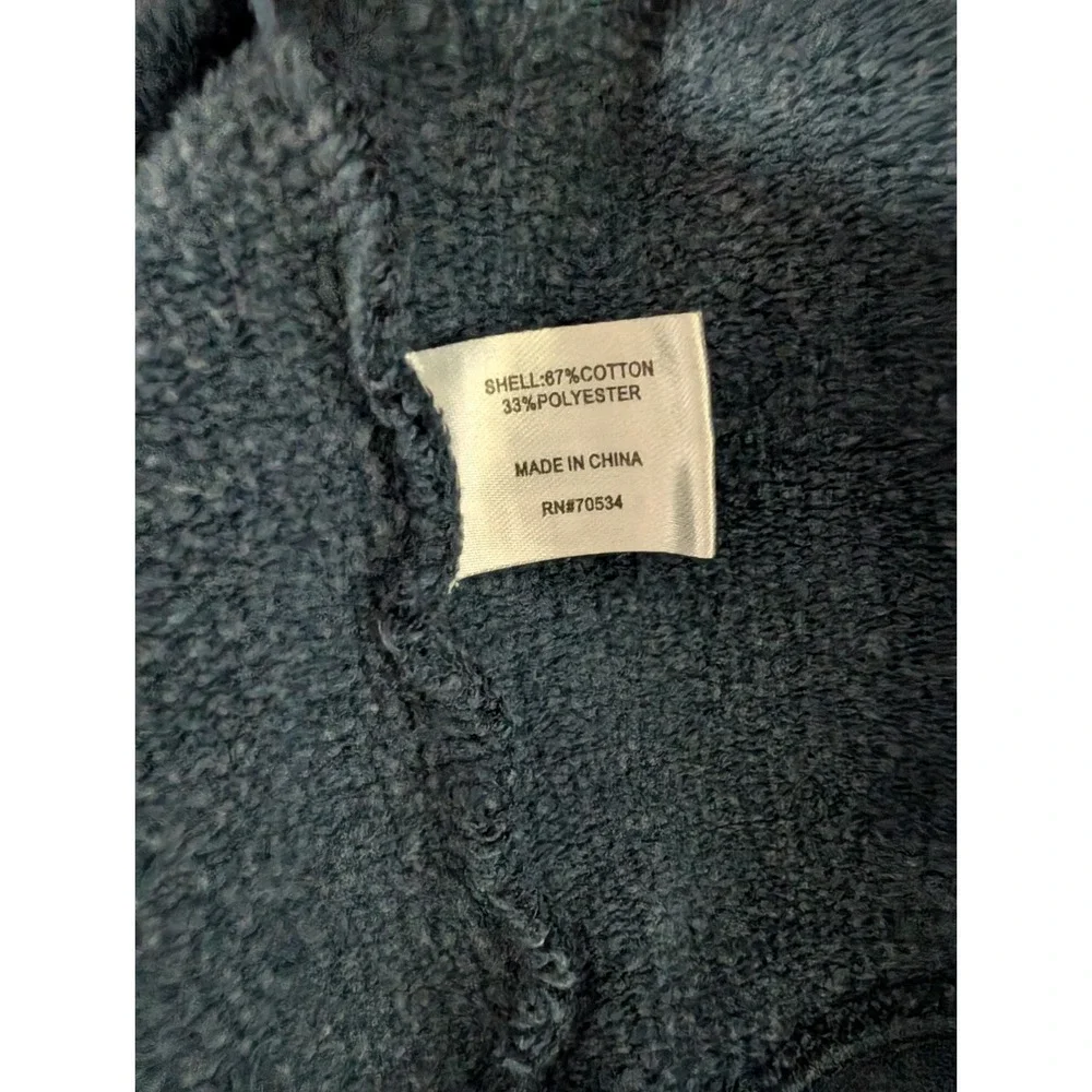 Orvis Quarter Zip Fleece Pullover XXL Blue Outdoor Casual Sweater